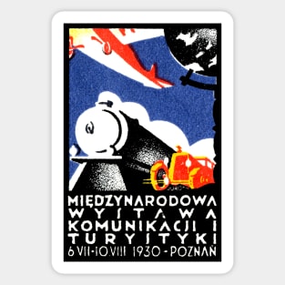 1930 Poznan Poland Expo Sticker